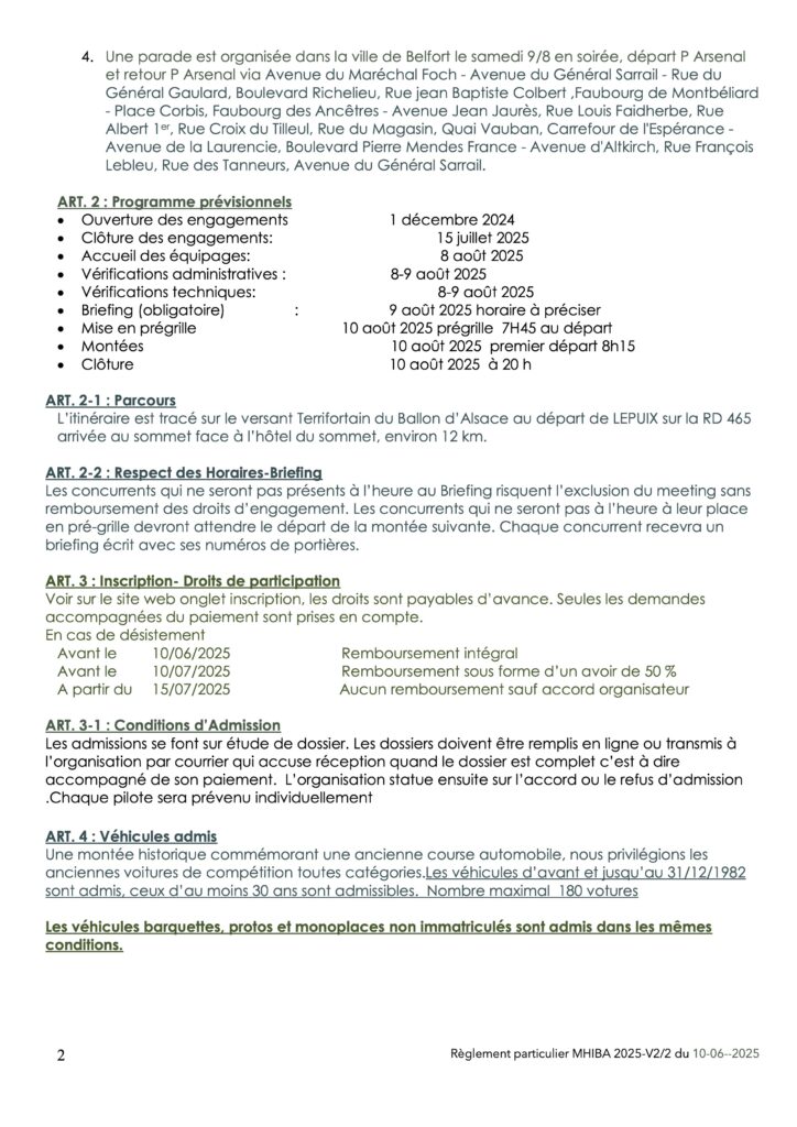mhiba reglement 2025 V22 2