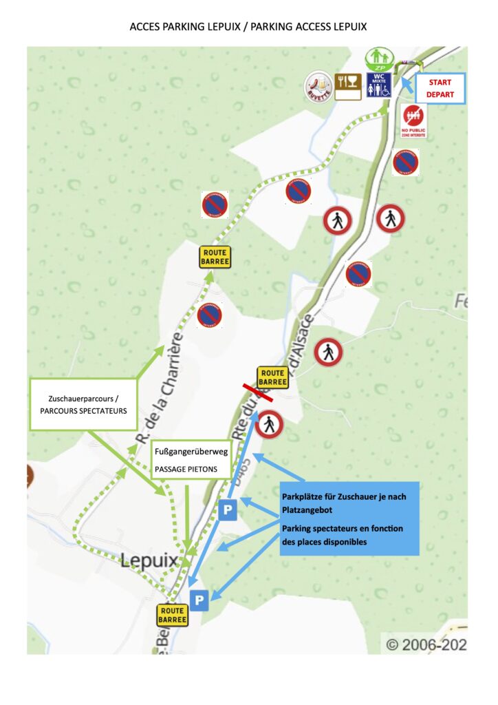 Acces parking LEPUIX 2025V2 vers. F et A