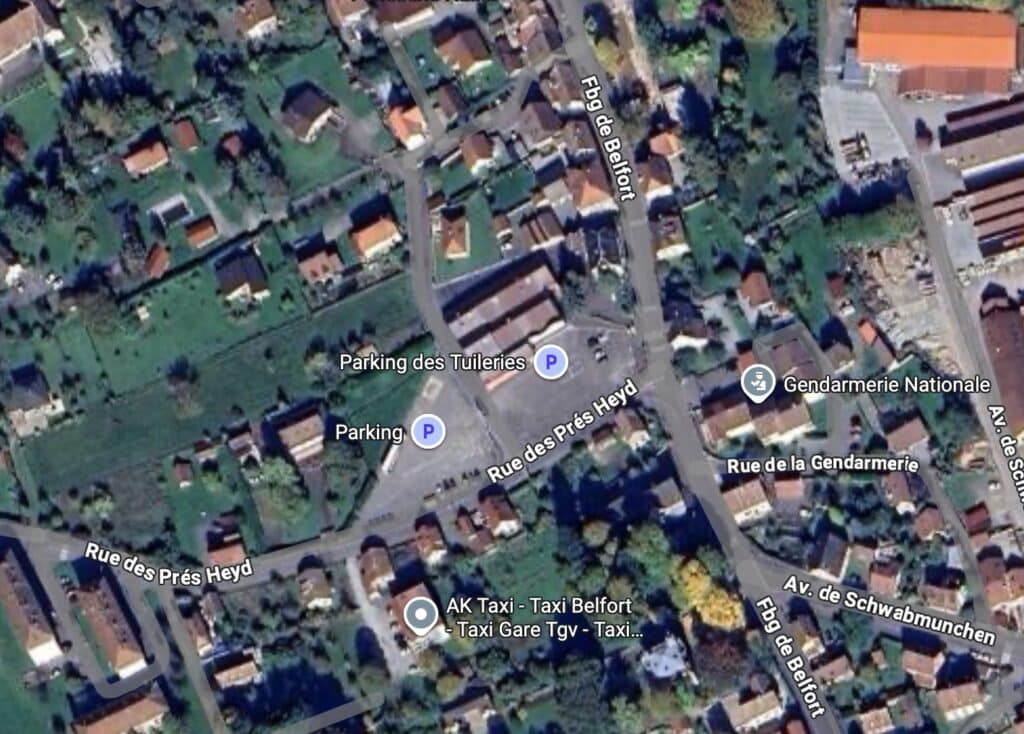 Parking GIROMAGNY Tuilerie